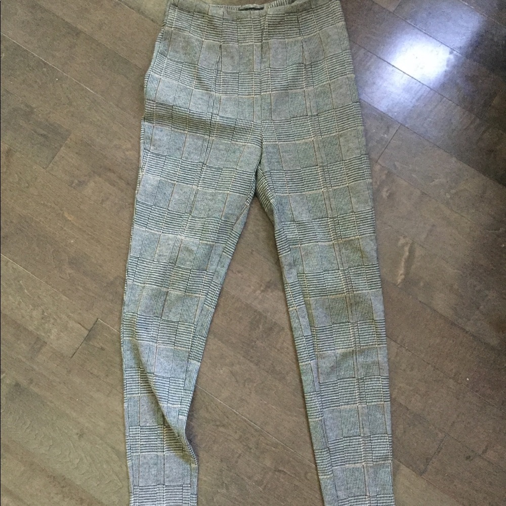 Highwaisted plaid pants